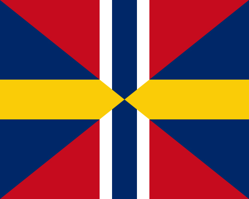 Union Jack - Svezia e Norvegia (1844-1905)